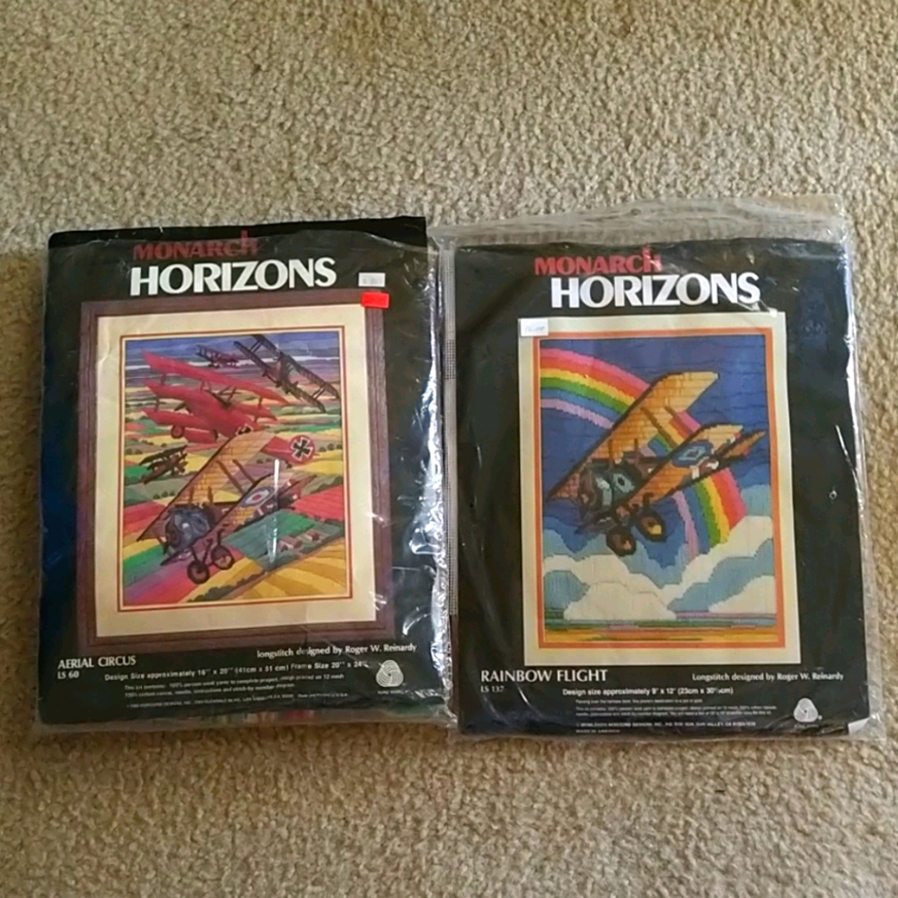 NWOT Planes Long stitch crafting set